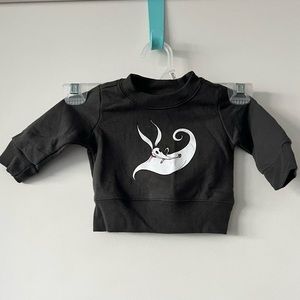 Disney Nightmare Before Christmas Gray Crew Sweatshirt